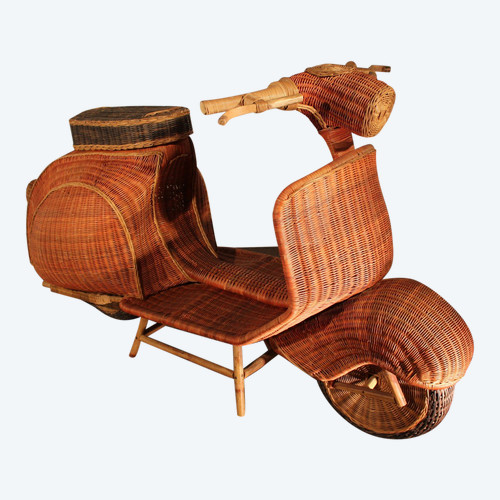 Scultura in vimini e bambù