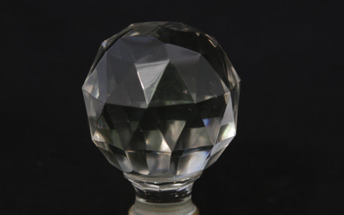 Boule Escalier, XIXème, Cristal, Bronze