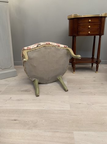 Pair Of Louis XV Style Chairs XIXth Century