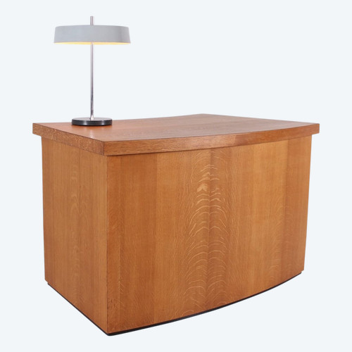 Modernist curved middle desk.