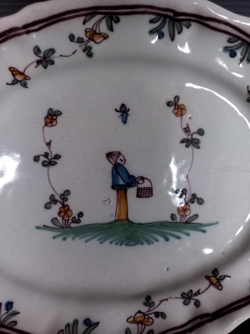Moncaut earthenware dish
