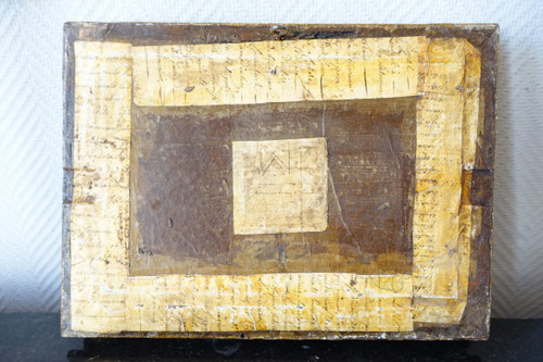 Collection De Cachets Armoiriés Anciens Présentés Dans 2 Cadres d'époque Louis XIV - héraldique