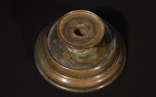 Candlestick, Spain, 17th century, Bronze