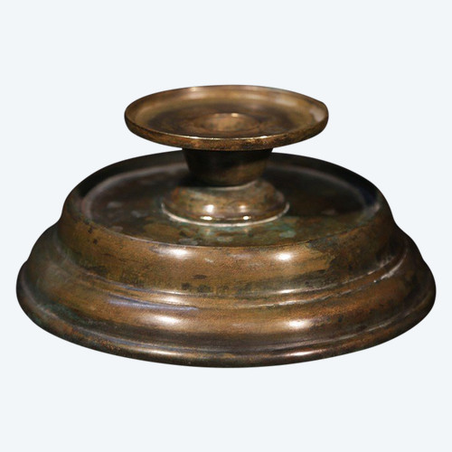 Candlestick, Spain, 17th century, Bronze