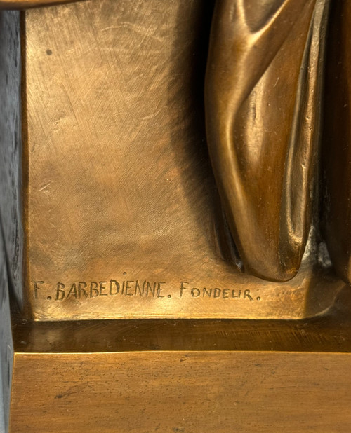 Bronzeskulptur, Julian von Medici XIX. Barbedienne (Michelangelo)