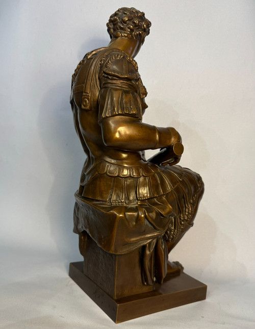 Bronzeskulptur, Julian von Medici XIX. Barbedienne (Michelangelo)