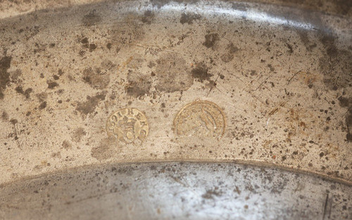 Grand Plat En étain, Bergerac, vers 1700, David Grades