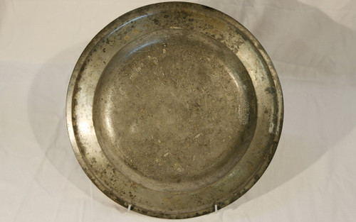 Grand Plat En étain, Bergerac, vers 1700, David Grades