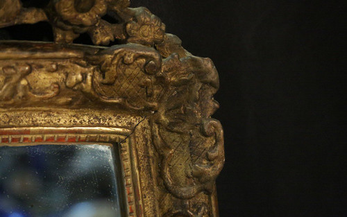 Regency mirror, 18th century, (102 X 62 Cm)