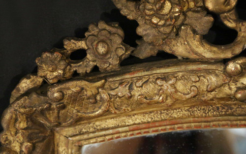 Regency mirror, 18th century, (102 X 62 Cm)