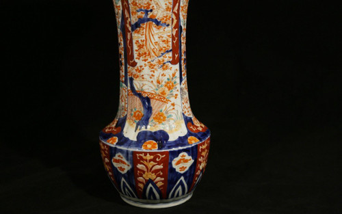 Grand Vase Imari, XIXème (47 Cm)