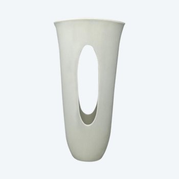 Superb aqua green vase from the 1970s in ceramic