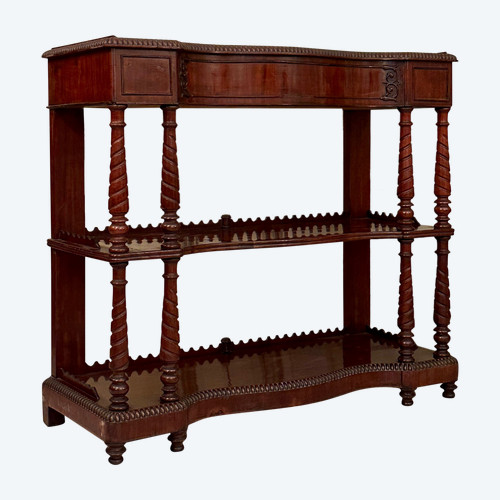 Napoleon III Period Mahogany Planter About 1870