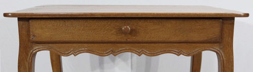 Petite Table en Chêne Blond, époque Louis XV – Fin XVIIIe