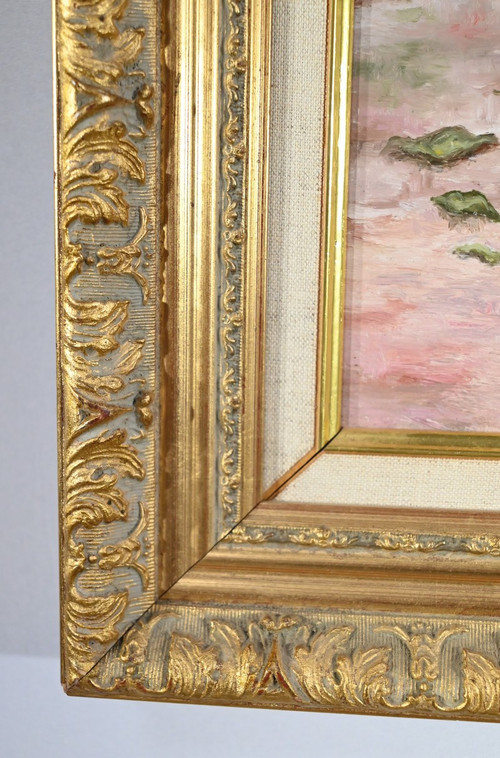 Oil on canvas, signed R.Hervé - 2nd part 20th century
