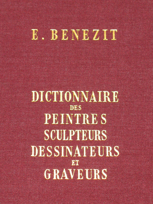 Dictionnaire des peintres sculpteurs dessinateurs et graveurs di E. Bénézit completo di 8 volumi