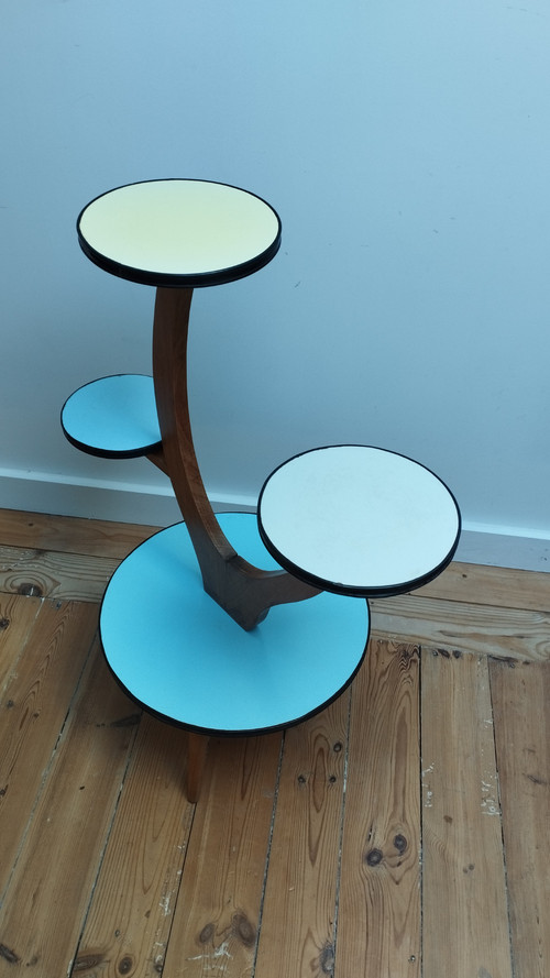 Porte plantes formica circa 1950