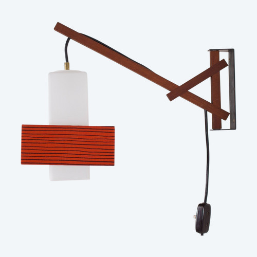 Minimalist Scandinavian wall light.