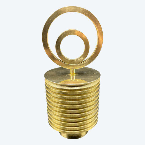 SCATOLA IN BRONZO DORATO