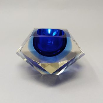 Astonishing large blue ashtray or empty pocket from the 1960s