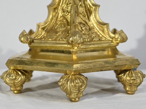 Candlestick in Gilt Bronze – 2nd Half 19th Century