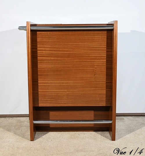 Small Apartment Bar in Sapelli Mahogany – 1940