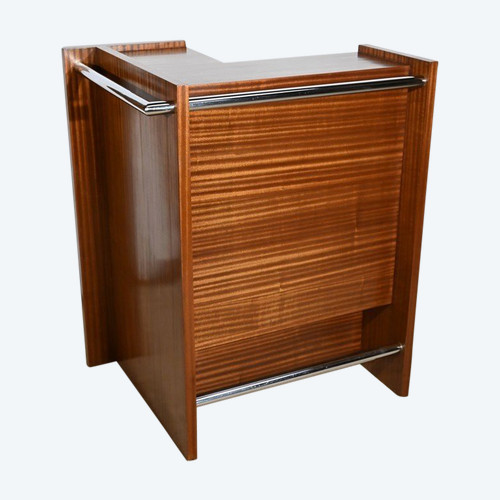 Small Apartment Bar in Sapelli Mahogany – 1940