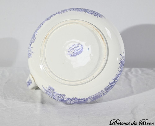Set da toilette in ceramica Sarreguemines, collezione Duck – Fine XIX secolo