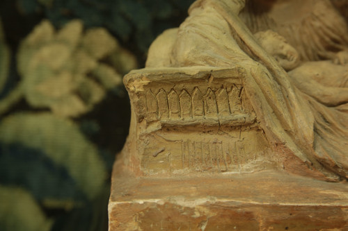 Allegoria in terracotta della figura materna, XIX secolo