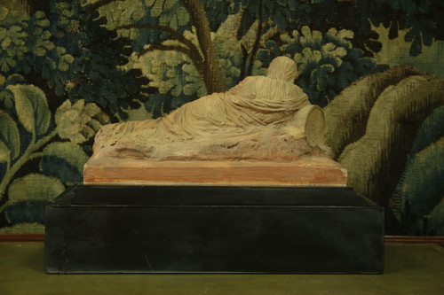 Allegoria in terracotta della figura materna, XIX secolo
