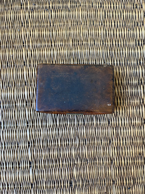 Tabatière en Loupe d'Amboine - 19e Siècle