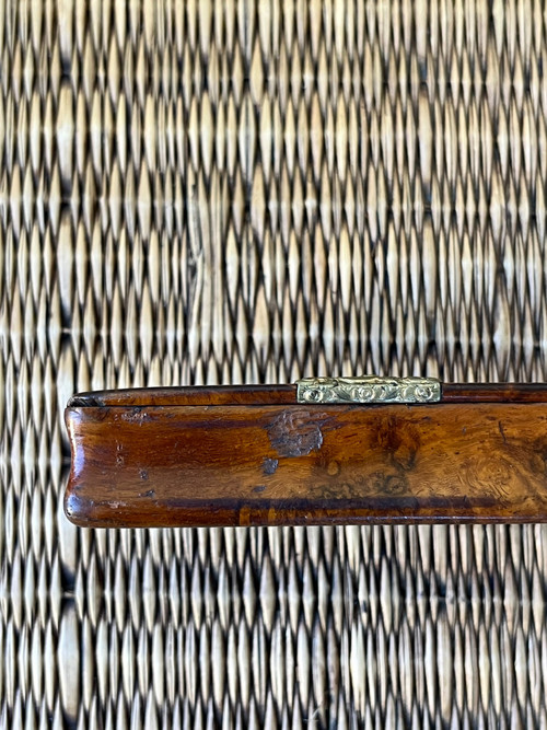 Tabatière en Loupe d'Amboine - 19e Siècle
