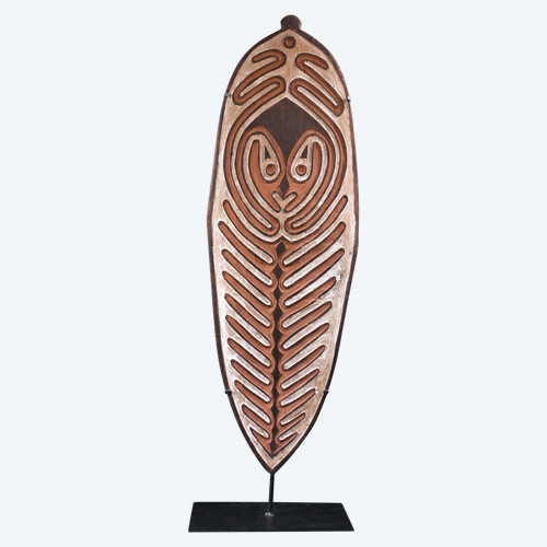 Planche votive "Gope", art tribal, art océanien, Papouasie Nouvelle Guinée, Océanie, sculpture, peinture