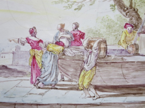 Piatto a Marsiglia, Veuve Perrin, XVIII secolo.