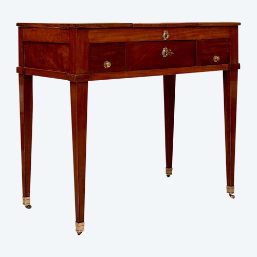 Mahogany Dressing Table Château Brand Louis XVI Period Circa 1780