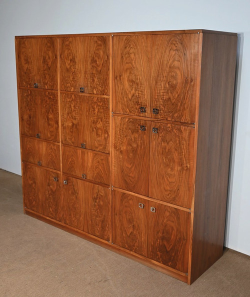 Exceptionnel Meuble de Rangement en Noyer – 1970