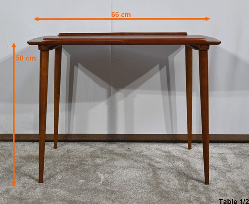 Teak Sofa Ends, by A.Hovmand-Olsen for Mogens Kold – 1950