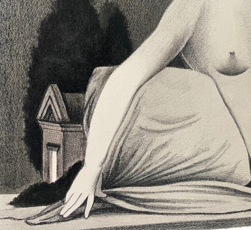 Lithographie de Paolo Collini, La lumière se méfie