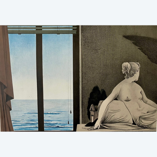 Lithographie de Paolo Collini, La lumière se méfie