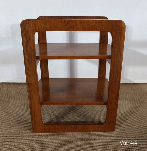 Servierregal aus massivem Teakholz – 1970
