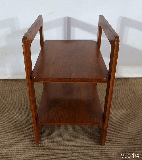 Servierregal aus massivem Teakholz – 1970