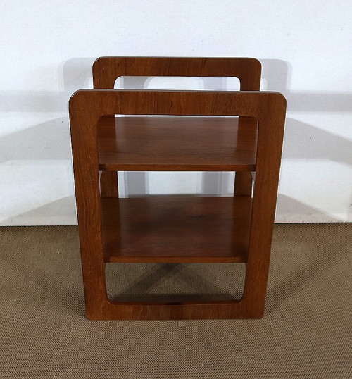 Servierregal aus massivem Teakholz – 1970