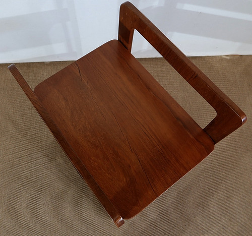 Servierregal aus massivem Teakholz – 1970