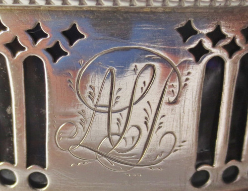 Saliere in argento dell'inizio del XIX secolo.