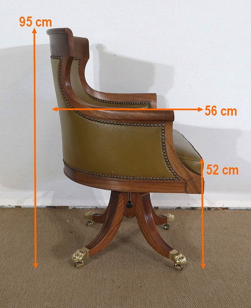 Office armchair, Regency style – Mid 20th century