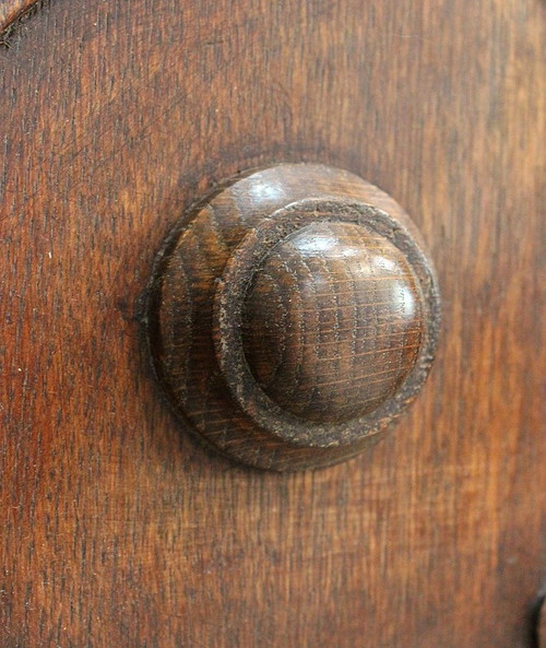 Wandpfeifenhalter aus Eiche – 1910/1920