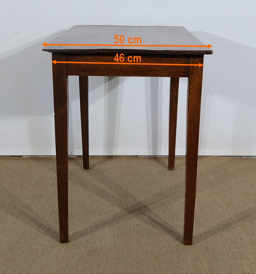 Petite Table en Chêne massif – 2ème partie du XIXe