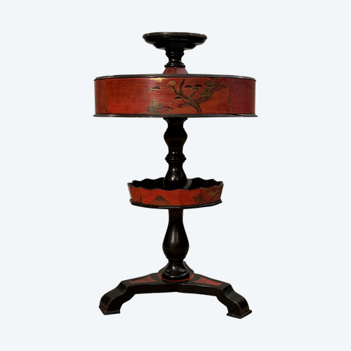 Maison Giroux, Tavolino da servitore giapponese Periodo Napoleone III 1870 circa