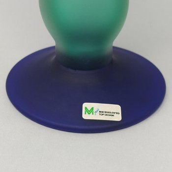 Amazing green and blue bottle from the 1970s