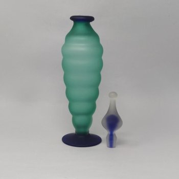 Amazing green and blue bottle from the 1970s